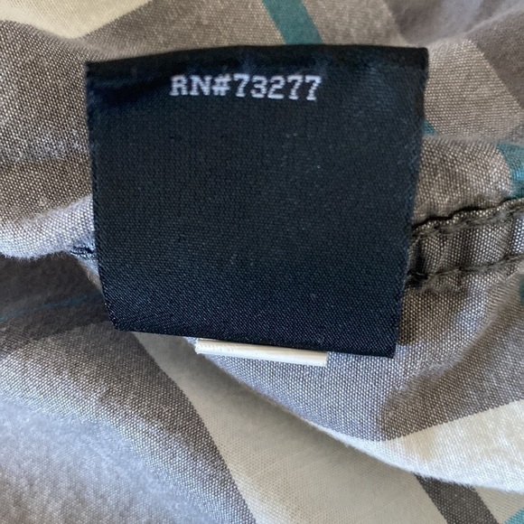 Rock & Republic Plaid Short Sleeve Button Up Shirt - Picture 6 of 6